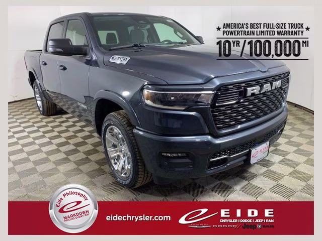 2026 Forged Blue Metallic Ram 1500 Big Horn 4X4 Truck
