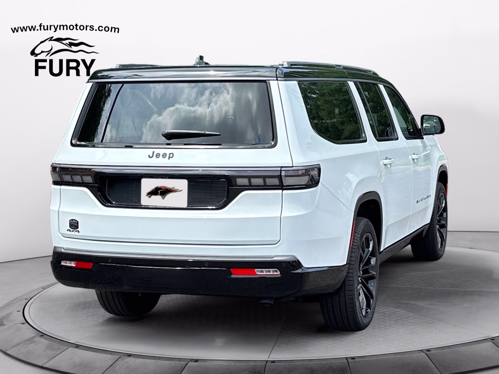 2026 Bright White Clearcoat Jeep Grand Wagoneer L Summit Obsidian 4X4 SUV