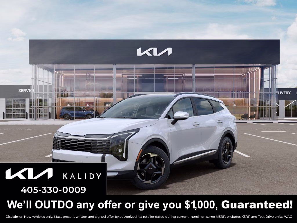 2026 White Pearl Kia Sportage EX FWD SUV