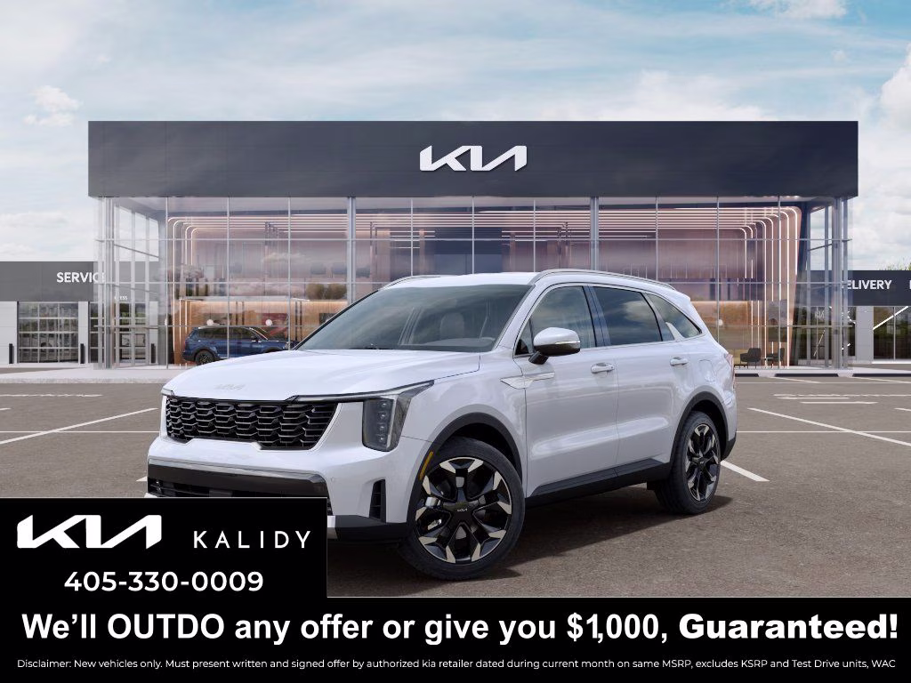 2026 White Pearl Kia Sorento EX FWD SUV