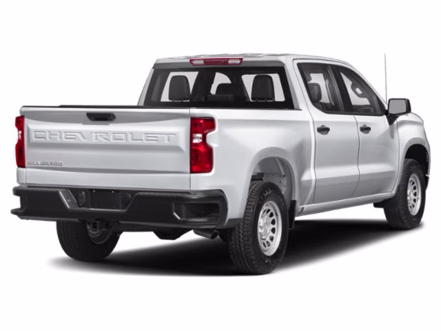 2024 Summit White Chevrolet Silverado 1500 WT 4X4 Truck