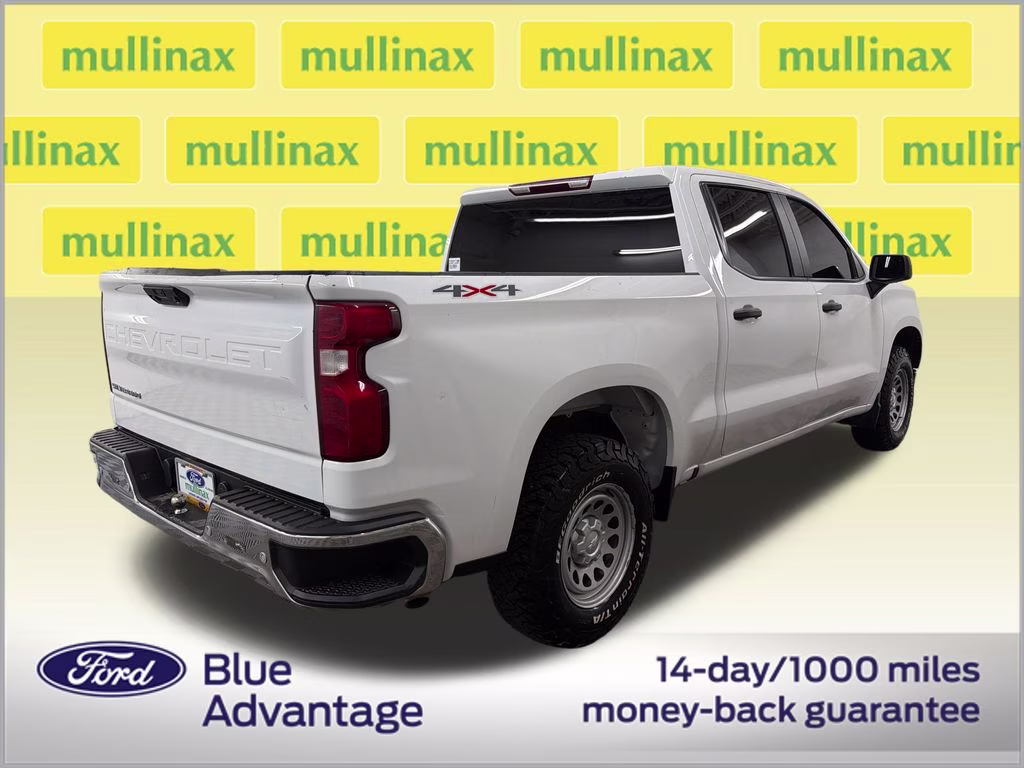 2024 Summit White Chevrolet Silverado 1500 WT 4X4 Truck