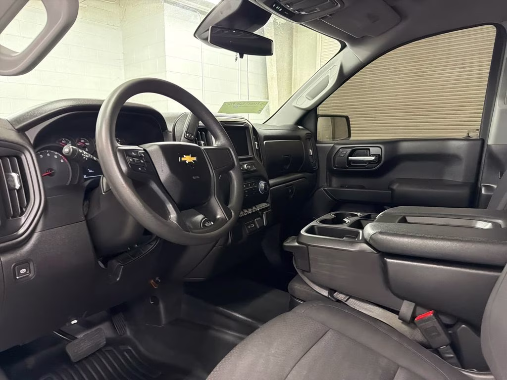 2024 Summit White Chevrolet Silverado 1500 WT 4X4 Truck