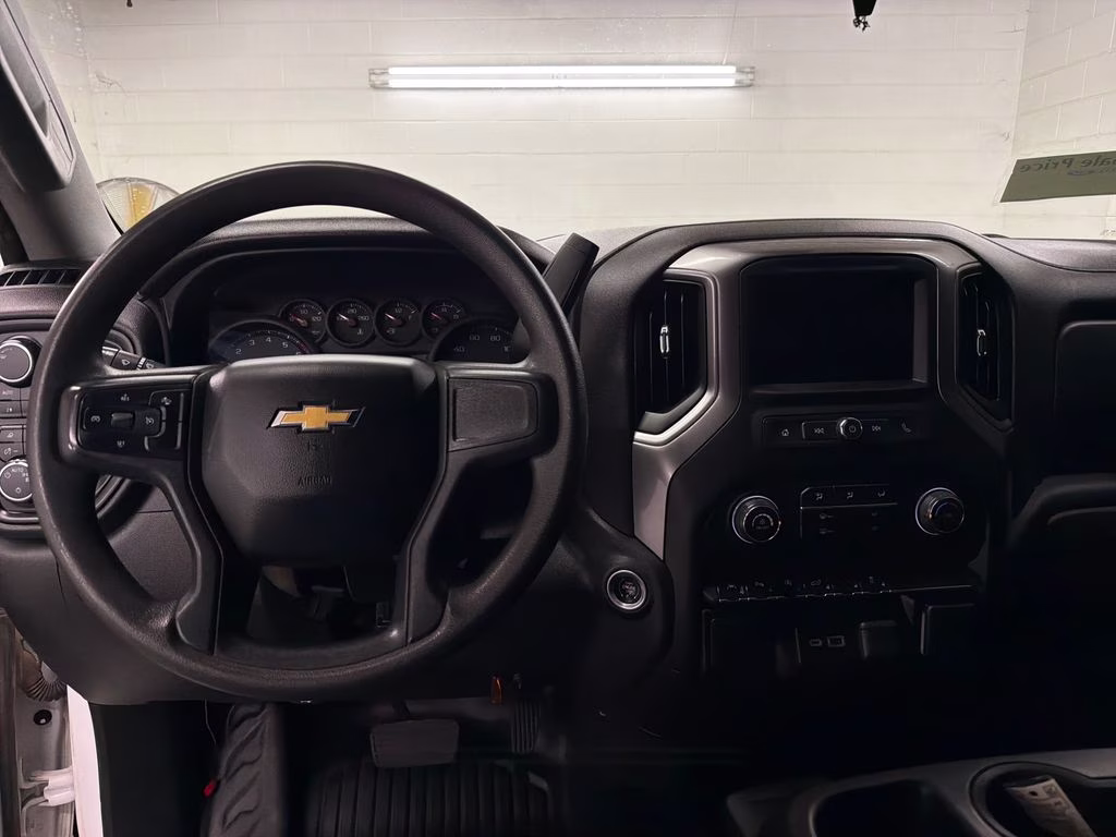 2024 Summit White Chevrolet Silverado 1500 WT 4X4 Truck