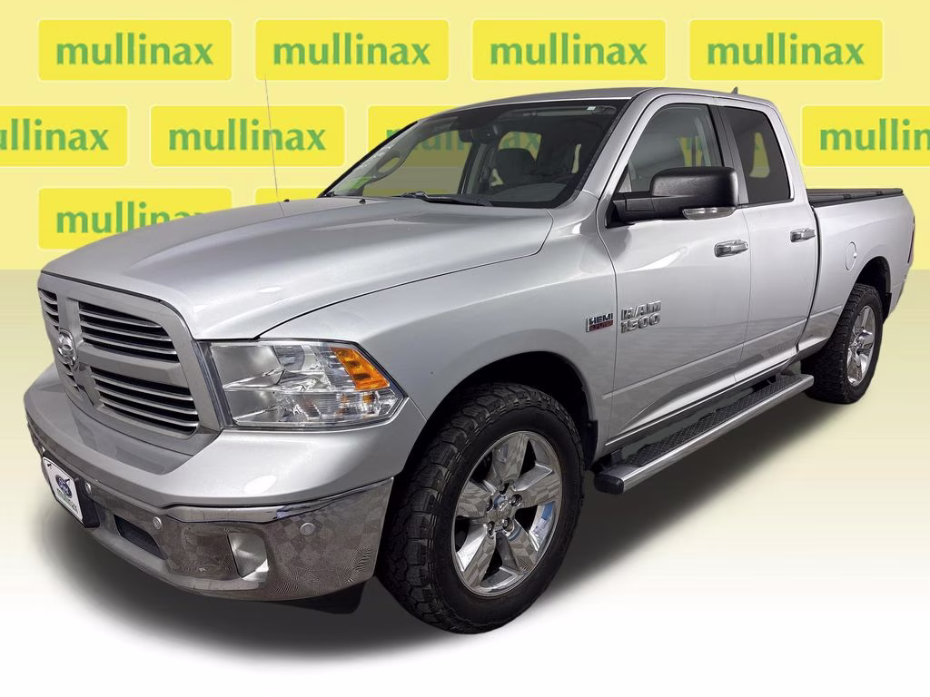 2017 Bright Silver Clearcoat Metallic Ram 1500 Big Horn 4X4 Truck