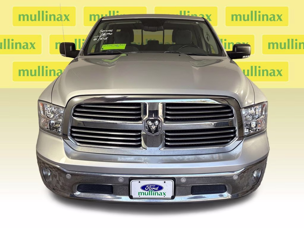 2017 Bright Silver Clearcoat Metallic Ram 1500 Big Horn 4X4 Truck