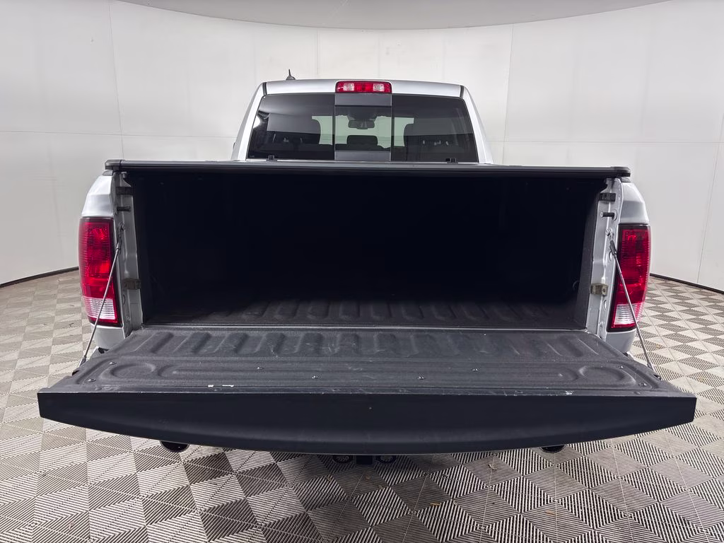 2017 Bright Silver Clearcoat Metallic Ram 1500 Big Horn 4X4 Truck