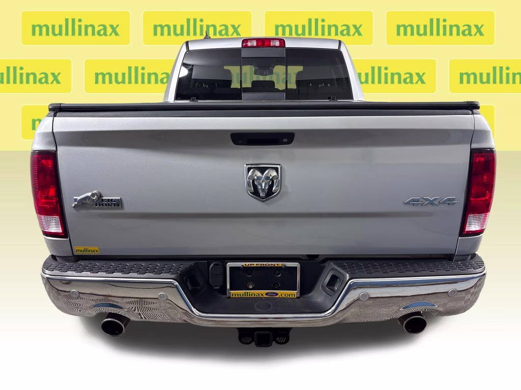 2017 Bright Silver Clearcoat Metallic Ram 1500 Big Horn 4X4 Truck