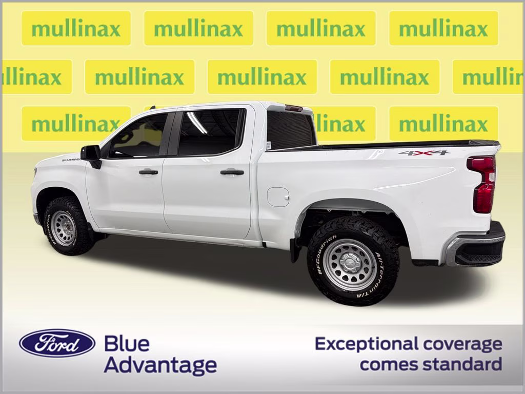 2024 Summit White Chevrolet Silverado 1500 WT 4X4 Truck