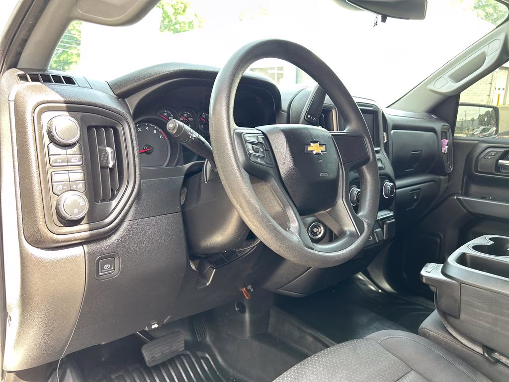 2024 Summit White Chevrolet Silverado 1500 WT 4X4 Truck