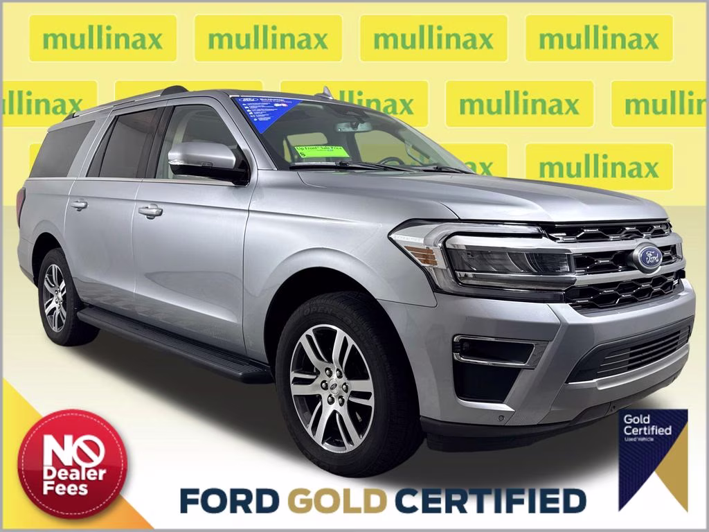 2024 Iconic Silver Metallic Ford Expedition Max Limited RWD SUV