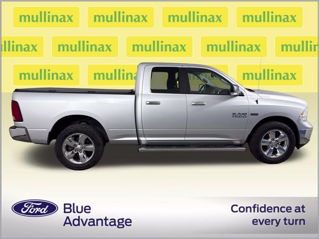 2017 Bright Silver Clearcoat Metallic Ram 1500 Big Horn 4X4 Truck