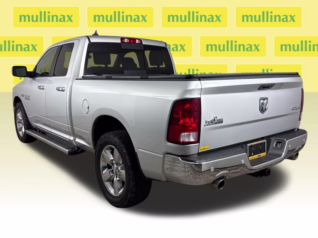 2017 Bright Silver Clearcoat Metallic Ram 1500 Big Horn 4X4 Truck
