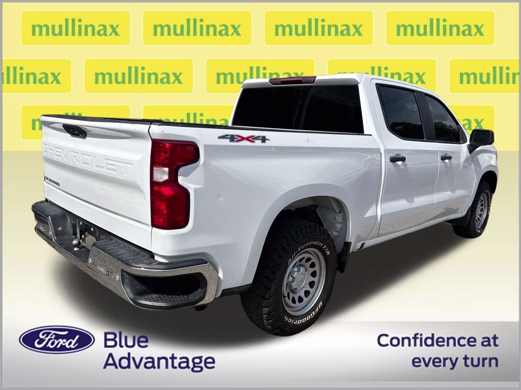 2024 Summit White Chevrolet Silverado 1500 WT 4X4 Truck