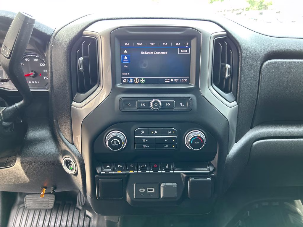 2024 Summit White Chevrolet Silverado 1500 WT 4X4 Truck