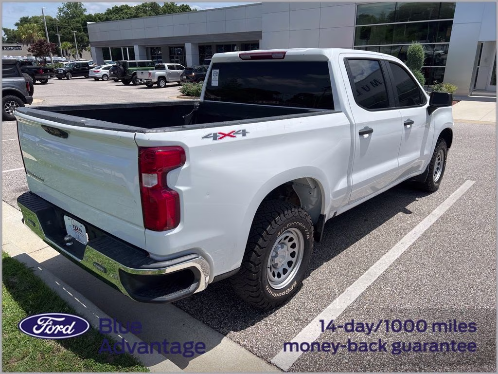 2024 Summit White Chevrolet Silverado 1500 WT 4X4 Truck