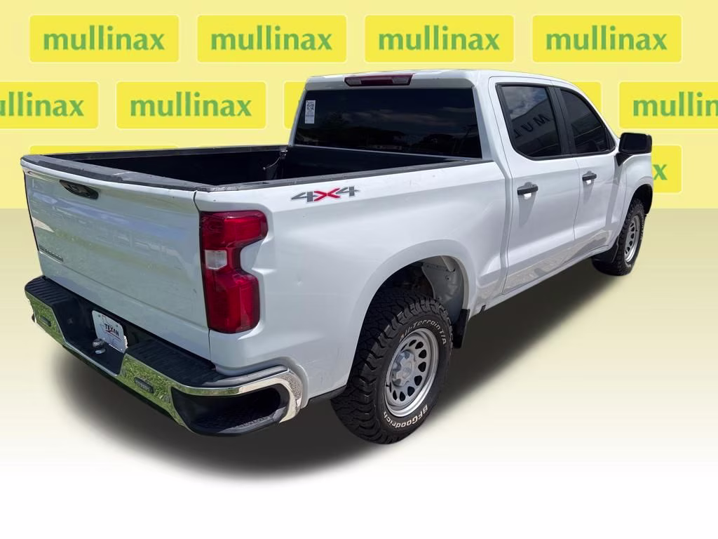 2024 Summit White Chevrolet Silverado 1500 WT 4X4 Truck