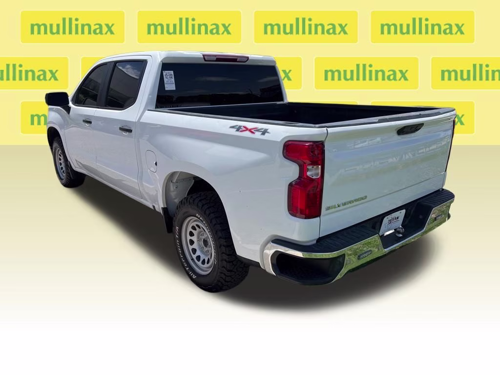 2024 Summit White Chevrolet Silverado 1500 WT 4X4 Truck