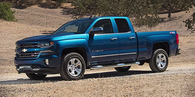 2018 Black Chevrolet Silverado 1500 Custom RWD Truck
