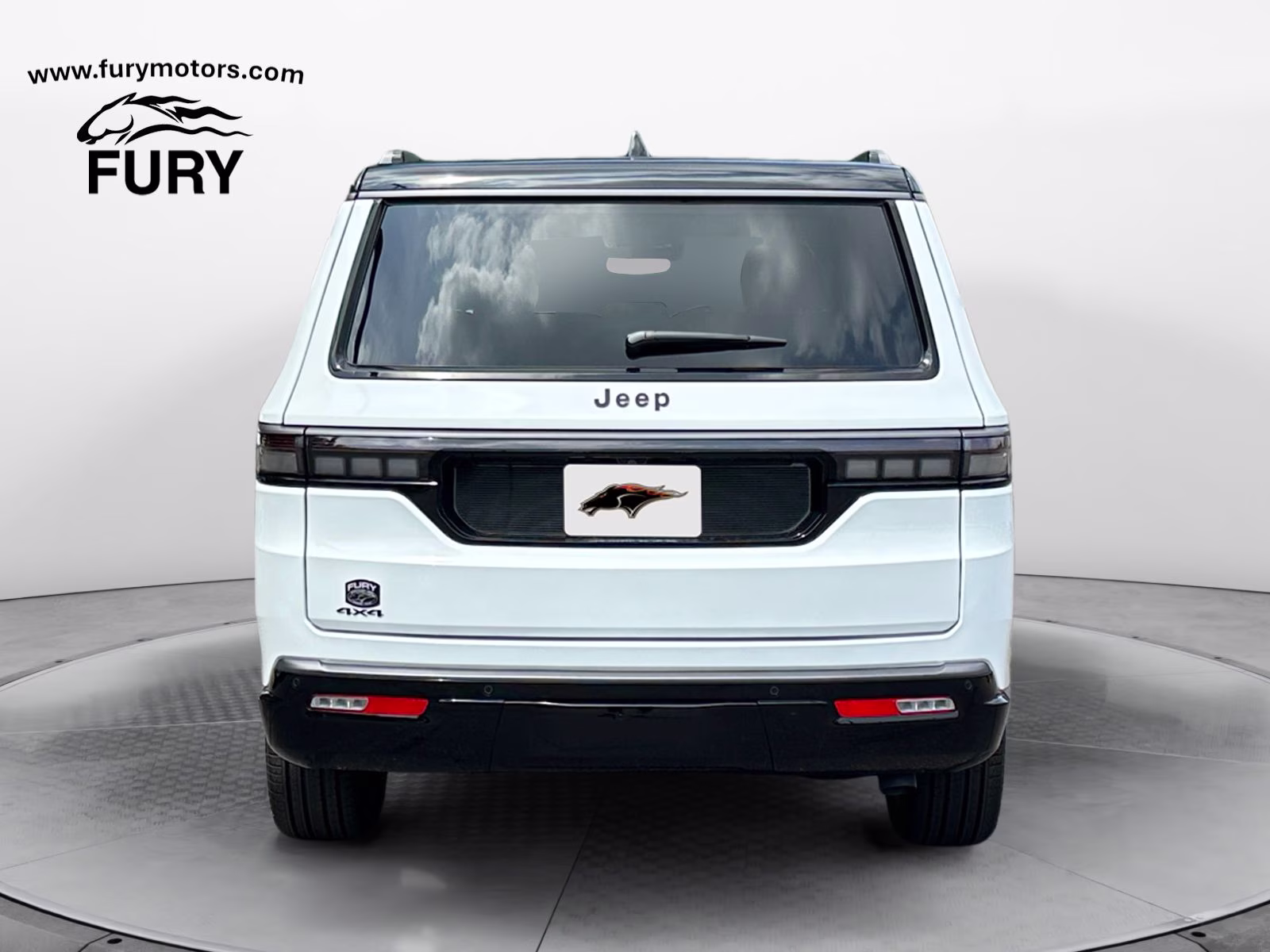 2026 Bright White Clearcoat Jeep Grand Wagoneer L Summit Obsidian 4X4 SUV