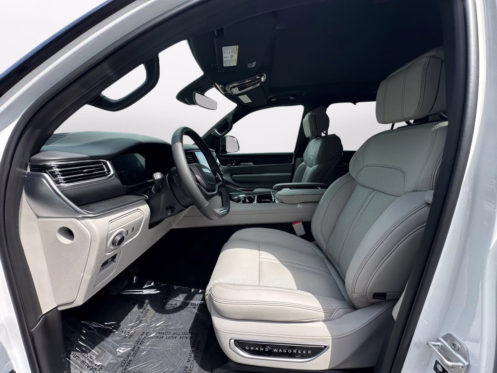 2026 Bright White Clearcoat Jeep Grand Wagoneer L Summit Obsidian 4X4 SUV