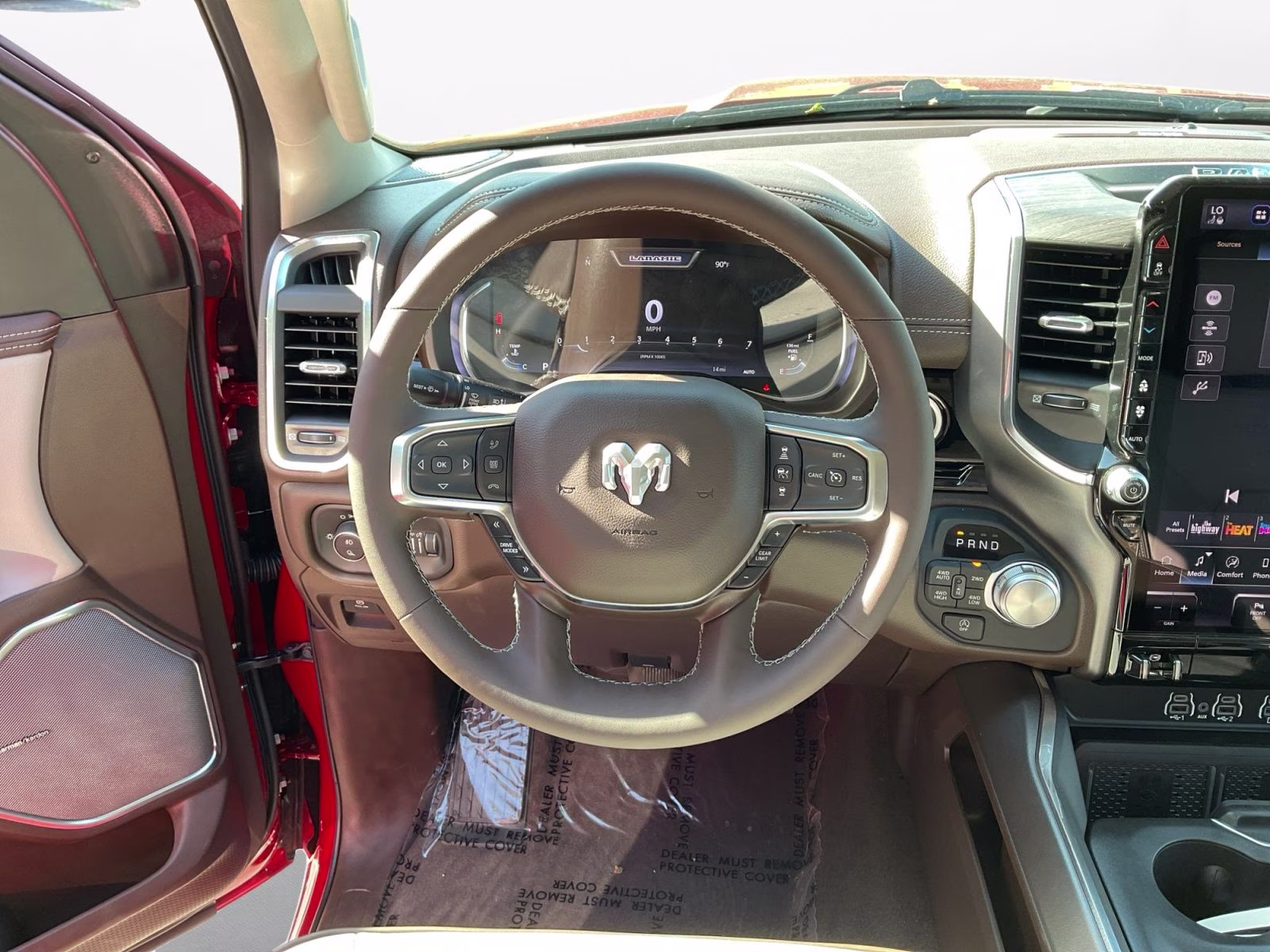 2026 Molten Red Pearlcoat Ram 1500 Laramie 4X4 Truck