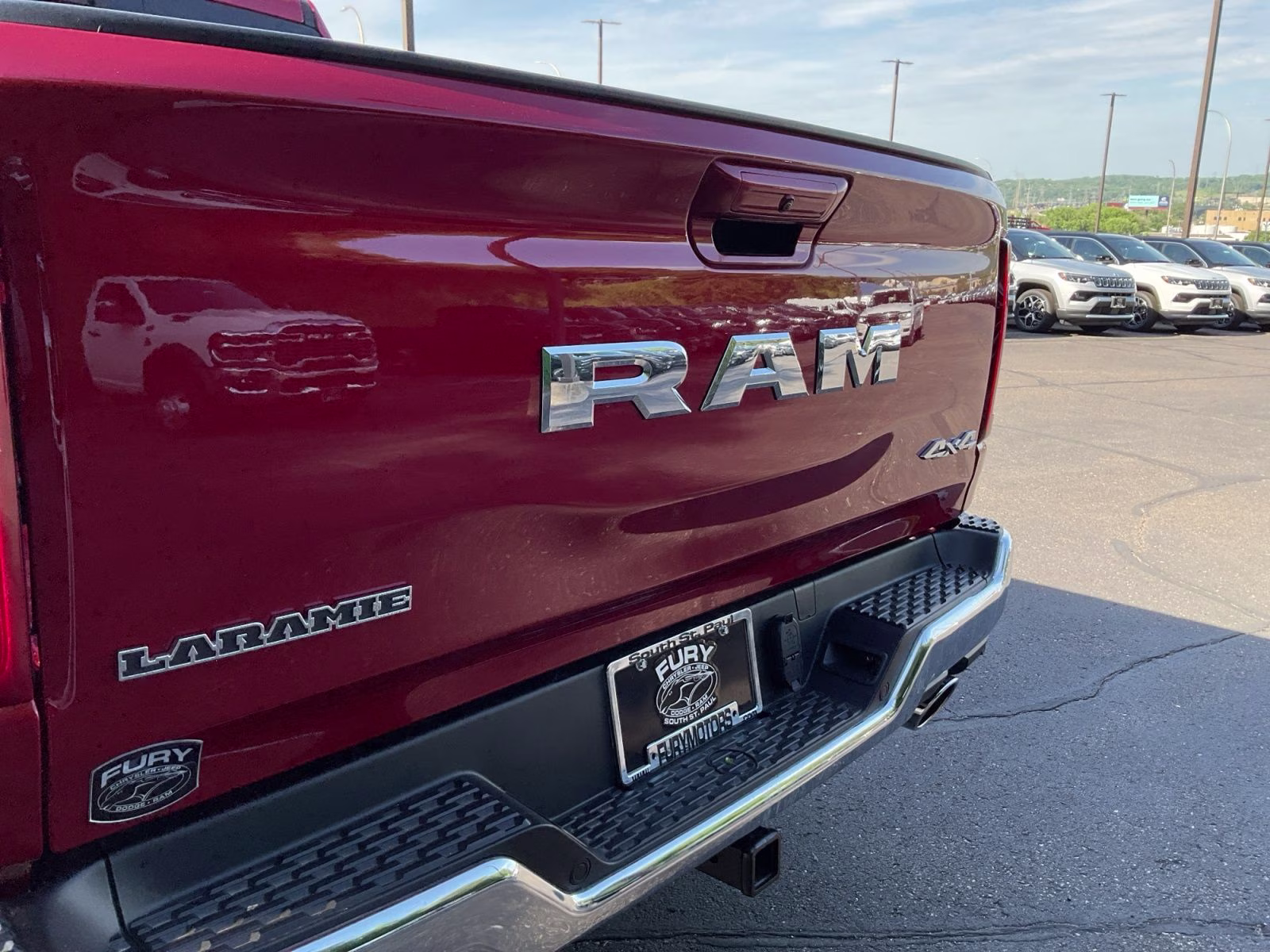 2026 Molten Red Pearlcoat Ram 1500 Laramie 4X4 Truck