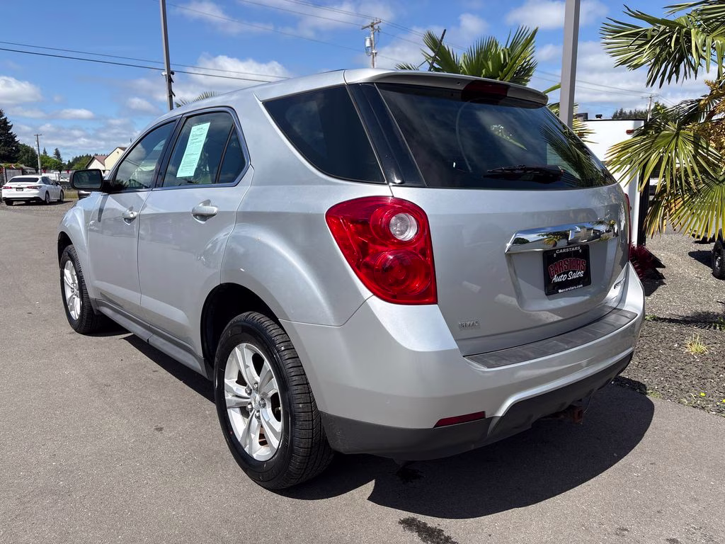 2015 Silver Ice Metallic Chevrolet Equinox LS AWD SUV