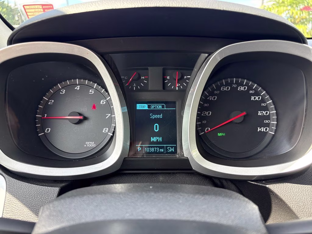 2015 Silver Ice Metallic Chevrolet Equinox LS AWD SUV