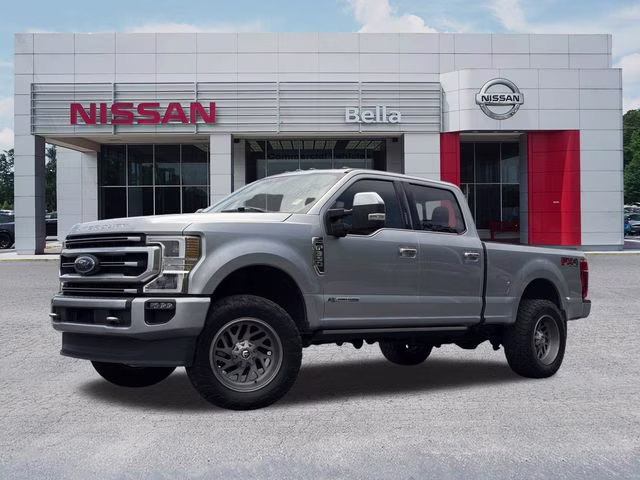 2022 Silver Metallic Ford Super Duty F-350 SRW Platinum 4X4 Truck