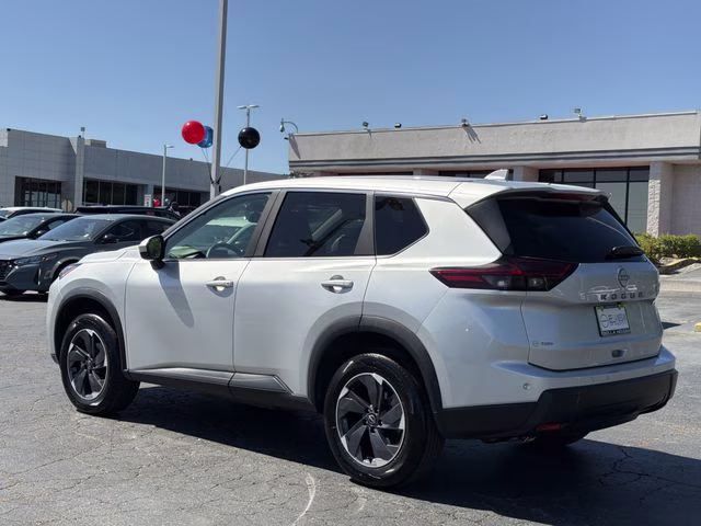 2025 Brilliant Silver Metallic Nissan Rogue SV FWD SUV