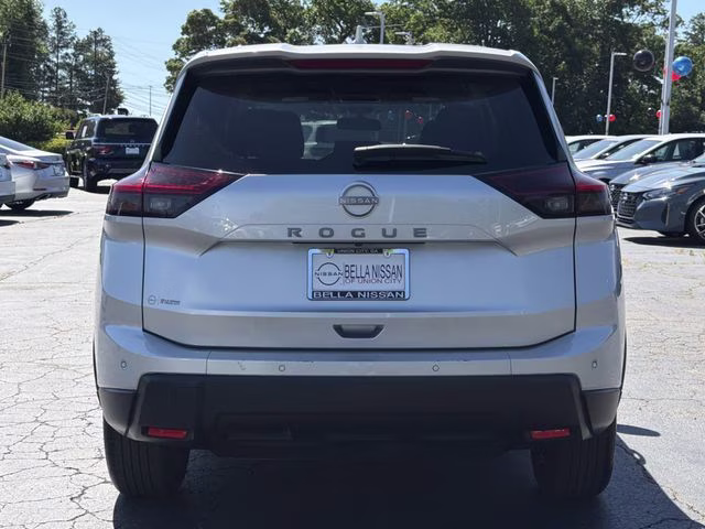2025 Brilliant Silver Metallic Nissan Rogue SV FWD SUV