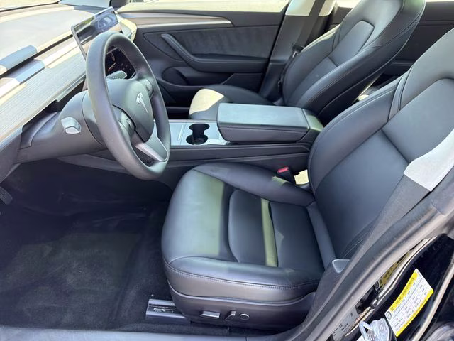 2022 Solid Black Tesla Model 3 Long Range AWD Sedan
