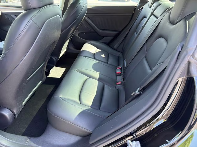 2022 Solid Black Tesla Model 3 Long Range AWD Sedan