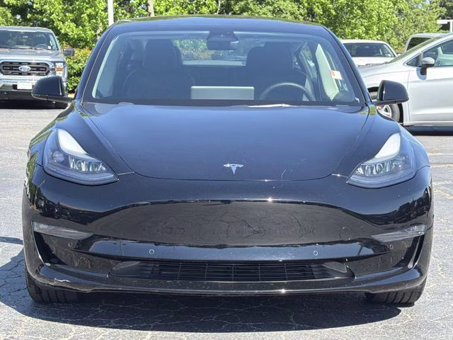 2022 Solid Black Tesla Model 3 Long Range AWD Sedan