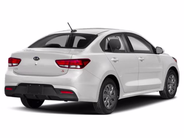 2018 Clear White Kia Rio S FWD Sedan