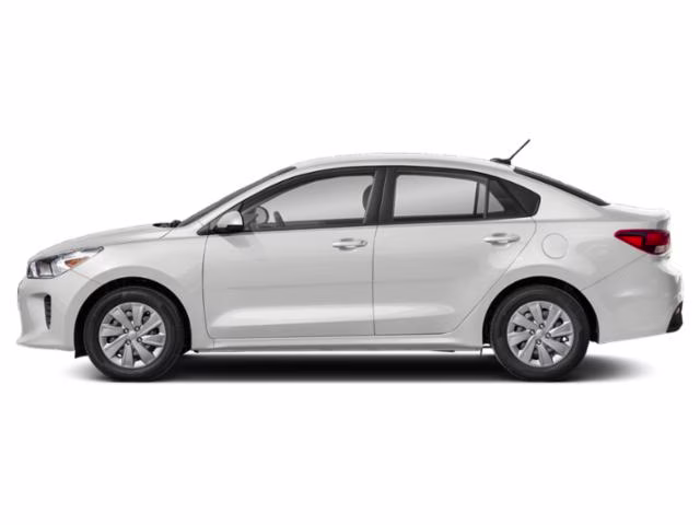 2018 Clear White Kia Rio S FWD Sedan