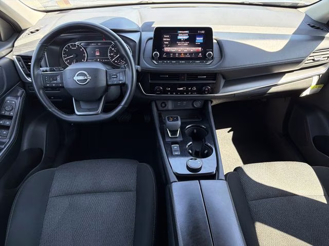2025 Brilliant Silver Metallic Nissan Rogue SV AWD SUV