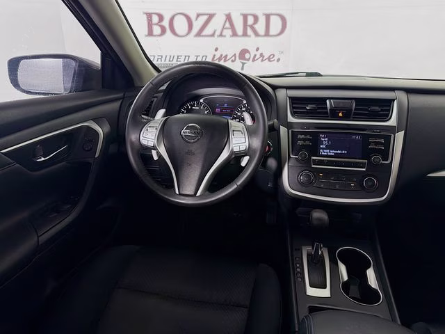 2017 Super Black Nissan Altima 2.5 SR FWD Sedan