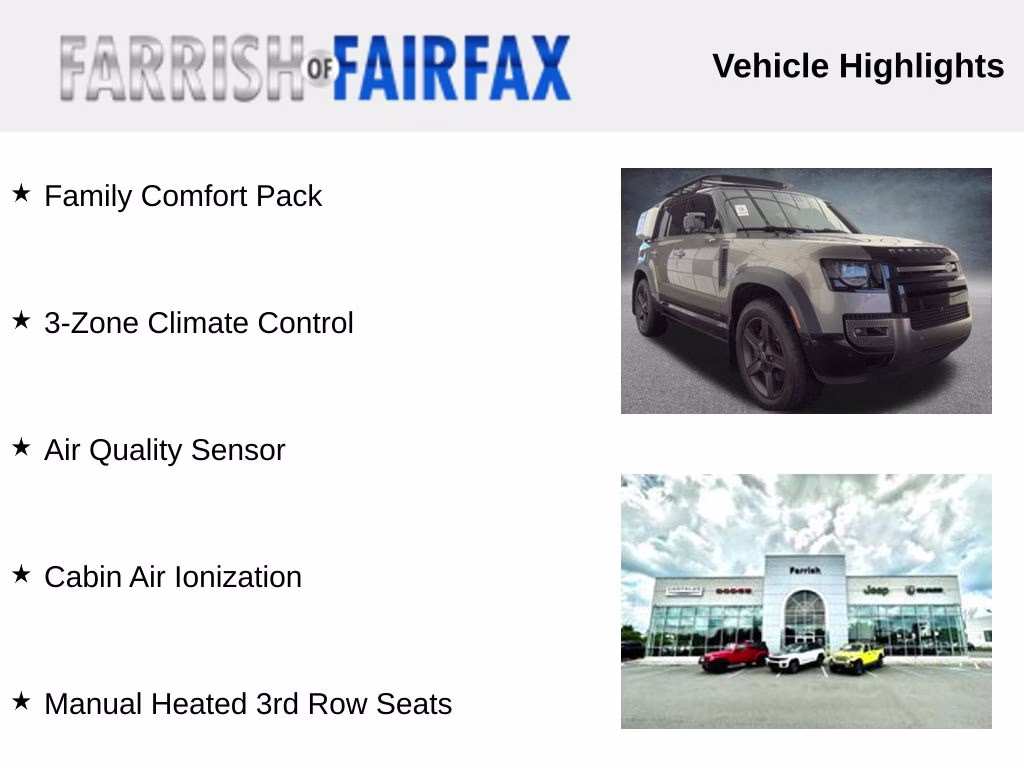 2021 Gondwana Stone Metallic Land Rover Defender 110 X AWD SUV