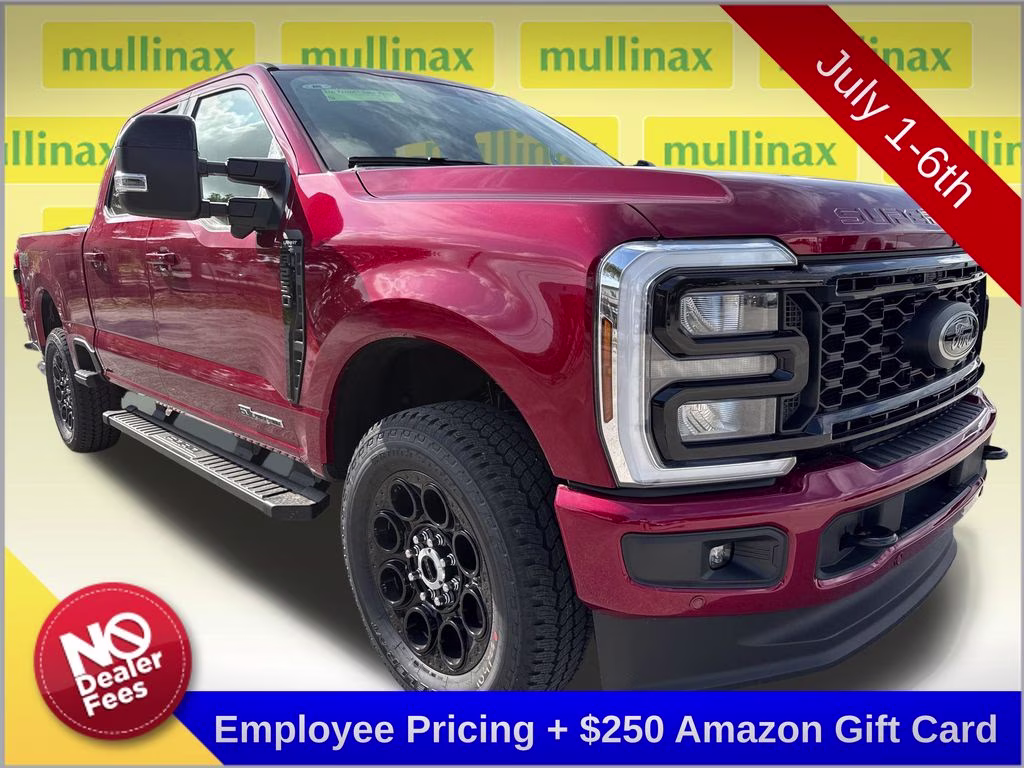 2026 Ruby Red Met Tinted CC Ford Super Duty F-250 SRW Lariat 4X4 Truck