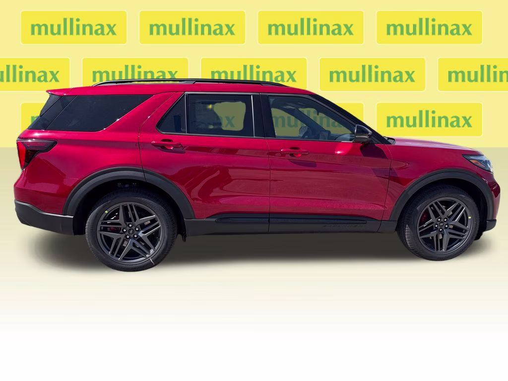 2026 Rapid Red Metallic Tinted Clearcoat Ford Explorer ST RWD SUV