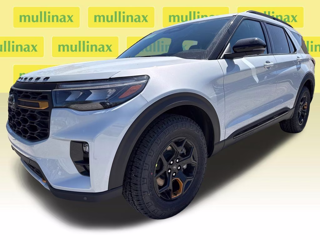 2026 Space White Metallic Ford Explorer Tremor 4X4 SUV