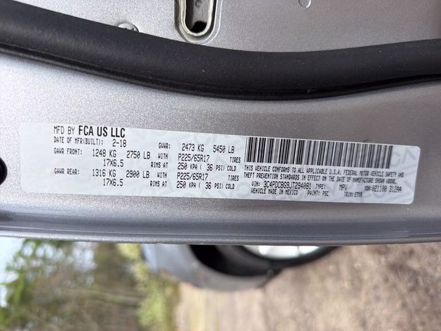 2018 Billet Clearcoat Dodge Journey SXT FWD SUV