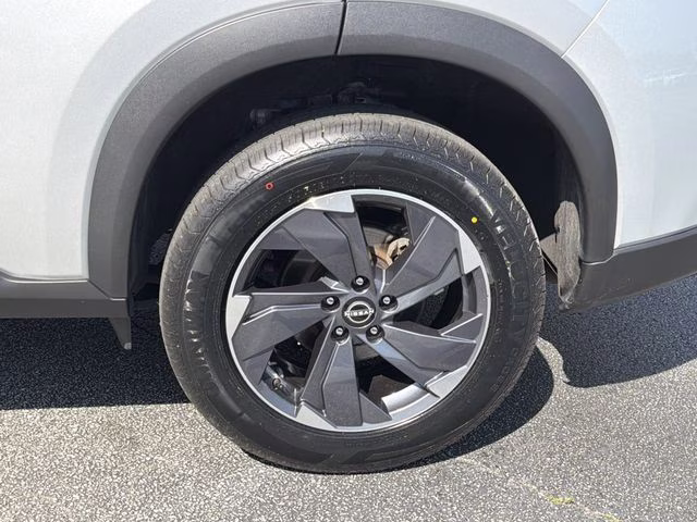 2025 Brilliant Silver Metallic Nissan Rogue SV FWD SUV