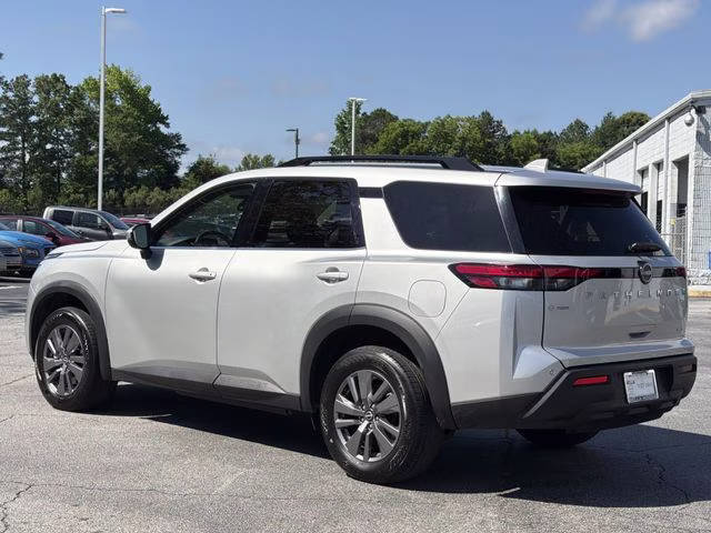 2025 Gun Metallic Nissan Pathfinder SV 4X4 SUV