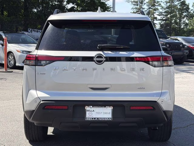 2025 Gun Metallic Nissan Pathfinder SV 4X4 SUV
