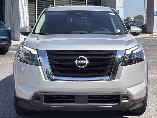 2025 Gun Metallic Nissan Pathfinder SV 4X4 SUV