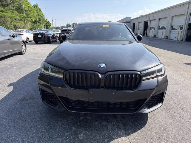 2022 Black Sapphire Metallic BMW 5 Series 540i xDrive AWD Sedan
