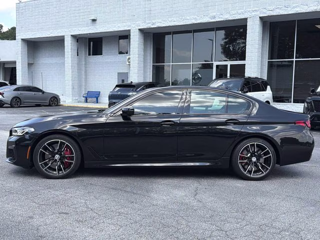 2022 Black Sapphire Metallic BMW 5 Series 540i xDrive AWD Sedan